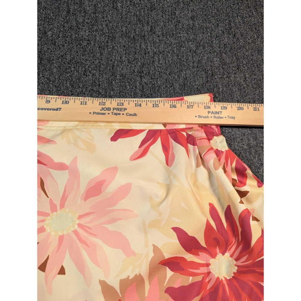 RipSkirt Hawaii Floral Wrap Skirt XL Pink Yellow Tropical Quick Dry Cover Up - Picture 6 of 8